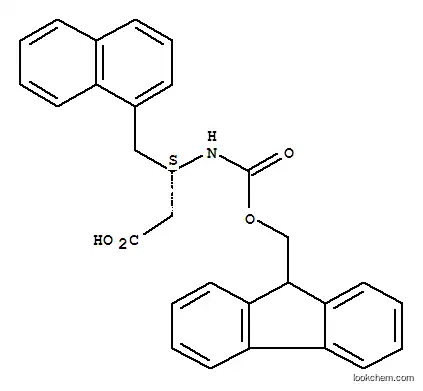 Molecular Structure of 270063-38-2 (FMOC-(S)-3-AMINO-4-(1-NAPHTHYL)-BUTYRIC ACID)