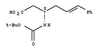 Boc-(S)-3-amino-6-phenyl-5-hexenoic acid