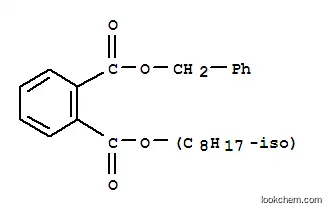 Molecular Structure of 27215-22-1 (BENZYL 2-ETHYLHEXYL PHTHALATE)