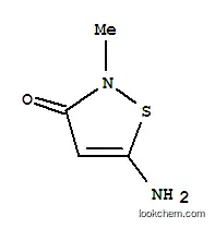 Molecular Structure of 297731-21-6 (3(2H)-Isothiazolone,5-amino-2-methyl-(9CI))