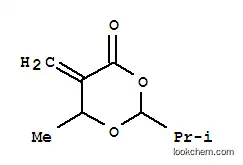 Molecular Structure of 299177-35-8 (1,3-Dioxan-4-one,6-methyl-5-methylene-2-(1-methylethyl)-(9CI))