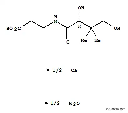 Molecular Structure of 305808-23-5 ((+)-PANTOTHENIC ACID  CALCIUM SALT)