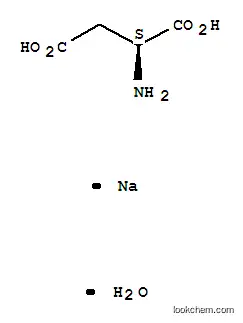 Molecular Structure of 323194-76-9 (L-ASPARTIC ACID SODIUM SALT MONOHYDRATE)