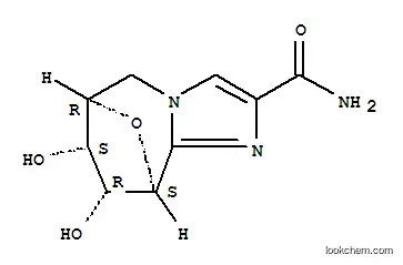 Molecular Structure of 325706-57-8 (6,9-Epoxy-5H-imidazo[1,2-a]azepine-2-carboxamide, 6,7,8,9-tetrahydro-7,8-dihydroxy-, (6R,7S,8R,9S)- (9CI))