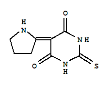 4,6(1H,5H)-PYRIMIDINEDIONE,DIHYDRO-5-(2-PYRROLIDINYLIDENE)-2-THIOXO-
