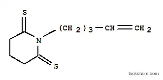 Molecular Structure of 325956-83-0 (2,6-Piperidinedithione,  1-(4-pentenyl)-  (9CI))