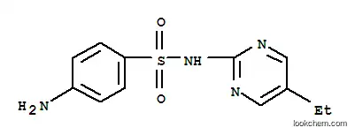 Molecular Structure of 3271-01-0 (5-ETHYLSULFADIAZINE)