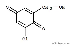 Molecular Structure of 333344-08-4 (2,5-Cyclohexadiene-1,4-dione,  2-chloro-6-(hydroxymethyl)-)