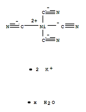 Potassium tetracyanonickelate(II) 1-hydrate