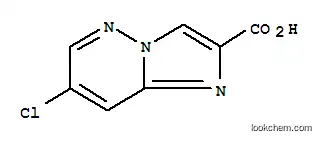 Molecular Structure of 339528-39-1 (7-CHLORO-IMIDAZO[1,2-B]PYRIDAZINE-2-CARBOXYLIC ACID)