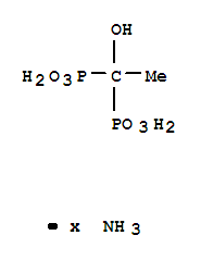 Phosphonic acid,P,P'-(1-hydroxyethylidene)bis-, ammonium salt (1:?)(34274-29-8)