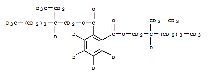 1,2-Benzene-3,4,5,6-d4-dicarboxylicacid, bis[2-(ethyl-d5)hexyl-1,1,2,3,3,4,4,5,5,6,6,6-d12] ester (9CI)
