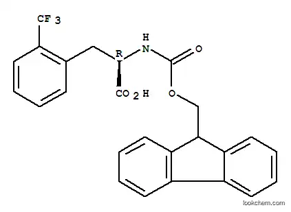 Molecular Structure of 352523-15-0 (FMOC-D-2-TRIFLUOROMETHYLPHENYLALANINE)
