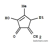 Molecular Structure of 353475-95-3 (2-Cyclopenten-1-one,4-ethyl-2-hydroxy-3-methyl-5-methylene-(9CI))