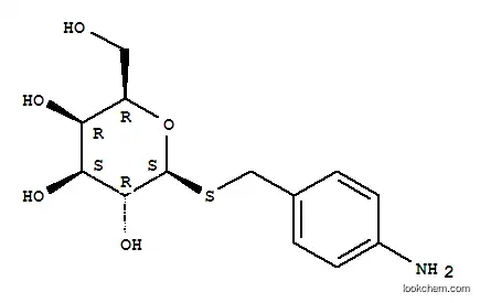 Molecular Structure of 35785-20-7 (1-(4-AMINOBENZYLTHIO)-BETA-D GALACTOPYRANOSE)