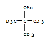 2-Propan-1,1,1,3,3,3-d6-ol,2-(methyl-d3)-, acetate (9CI)