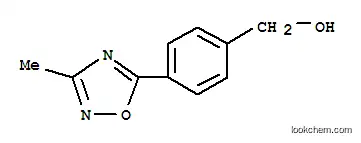 Molecular Structure of 362529-02-0 ([4-(3-METHYL-1,2,4-OXADIAZOL-5-YL)PHENYL]METHANOL)