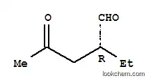 Molecular Structure of 362607-66-7 (Pentanal, 2-ethyl-4-oxo-, (2R)- (9CI))