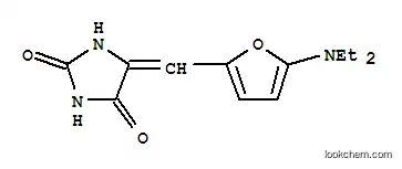 Molecular Structure of 366824-40-0 (2,4-Imidazolidinedione,  5-[[5-(diethylamino)-2-furanyl]methylene]-)