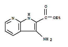 1H-Pyrrolo[2,3-b]pyridine-2-carboxylicacid,3-amino-,ethylester(9CI)