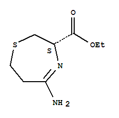 1,4-THIAZEPINE-3-CARBOXYLIC ACID 5-AMINO-2,3,6,7-TETRAHYDRO-,ETHYL ESTER,(3S)-CAS