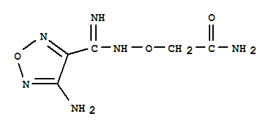 Acetamide, 2-[[[(4-amino-1,2,5-oxadiazol-3-yl)iminomethyl]amino]oxy]- (9CI)