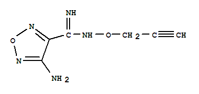 1,2,5-OXADIAZOLE-3-CARBOXIMIDAMIDE,4-AMINO-N-(2-PROPYNYLOXY)-CAS