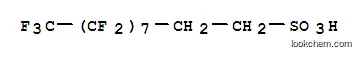 Molecular Structure of 39108-34-4 (3,3,4,4,5,5,6,6,7,7,8,8,9,9,10,10,10-heptadecafluorodecanesulphonic acid)