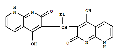 1,8-NAPHTHYRIDIN-2(1H)-ONE,3,3-PROPYLIDENEBIS[4-HYDROXY-CAS