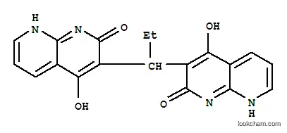 Molecular Structure of 401938-20-3 (1,8-Naphthyridin-2(1H)-one,3,3-propylidenebis[4-hydroxy-(9CI))