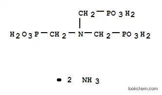 Molecular Structure of 4532-21-2 (diammonium tetrahydrogen [nitrilotris(methylene)]trisphosphonate)