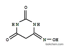 Molecular Structure of 4730-34-1 (2,4,6(1H,3H,5H)-Pyrimidinetrione, 4-oxime (8CI))