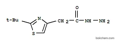 Molecular Structure of 496057-31-9 ((2-TERT-BUTYL-THIAZOL-4-YL)ACETIC ACID HYDRAZIDE)