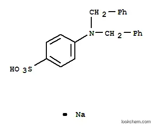 Molecular Structure of 4986-70-3 (sodium N,N-dibenzylsulphanilate)