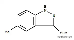 Molecular Structure of 518987-35-4 (5-METHYL-3-(1H)INDAZOLE CARBOXALDEHYDE)