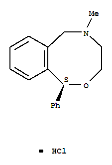 1H-2,5-Benzoxazocine,3,4,5,6-tetrahydro-5-methyl-1-phenyl-, hydrochloride (1:1), (1S)-