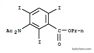 Molecular Structure of 5579-08-8 (Propyl docetrizoate)