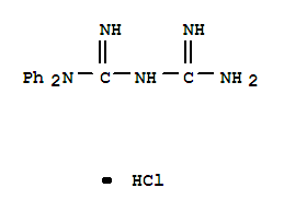 10162-73-9,(E)-amino[(N,N-diphenylcarbamimidoyl)imino]methanaminium chloride,Biguanide,1,1-diphenyl-, hydrochloride (7CI,8CI); Imidodicarbonimidic diamide,N,N-diphenyl-, monohydrochloride (9CI)
