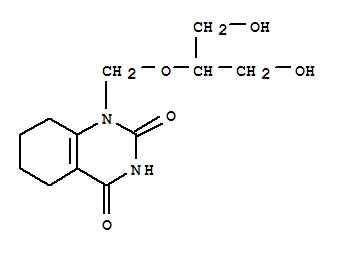1-(1,3-DIHYDROXY-2-PROPOXYMETHYL)-5,6-TETRAMETHYLENEURACILCAS