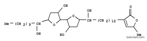 Molecular Structure of 129138-52-9 (2(5H)-Furanone,3-[13-hydroxy-13-[octahydro-3,3'-dihydroxy-5'-(1-hydroxyundecyl)[2,2'-bifuran]-5-yl]tridecyl]-5-methyl-(9CI))
