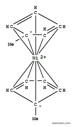 Molecular Structure of 1293-95-4 (BIS(METHYLCYCLOPENTADIENYL)NICKEL)