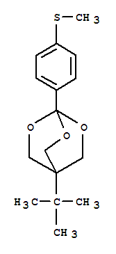130523-86-3,4-tert-butyl-1-[4-(methylsulfanyl)phenyl]-2,6,7-trioxabicyclo[2.2.2]octane,