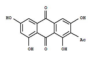 133362-56-8,9,10-Anthracenedione,2-acetyl-1,3,6,8-tetrahydroxy-,Haematommone