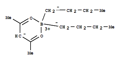 13524-43-1,Boron,dibutyl(2,4-pentanedionato-O,O')-, (T-4)- (9CI),Boron,(2,4-pentanedionato)dibutyl- (7CI)