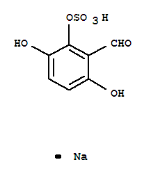 136092-30-3,Benzaldehyde,3,6-dihydroxy-2-(sulfooxy)-, sodium salt (1:1),Benzaldehyde,3,6-dihydroxy-2-(sulfooxy)-, monosodium salt (9CI); Polyclinal