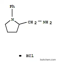 Molecular Structure of 142469-52-1 (1-(1-phenylpyrrolidin-2-yl)methanamine hydrochloride)
