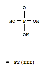 14298-31-8,PRASEODYMIUM(III) PHOSPHATE,Praseodymiumphosphate (PrPO4) (7CI); Praseodymium orthophosphate; Praseodymiumorthophosphate (PrPO4); Praseodymium phosphate; Praseodymium phosphate(Pr(PO4)); Praseodymium(3+) phosphate