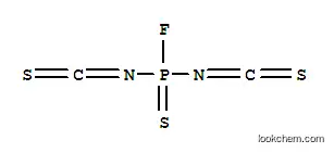 Molecular Structure of 14526-11-5 (Phosphine sulfide,fluorodiisothiocyanato-)