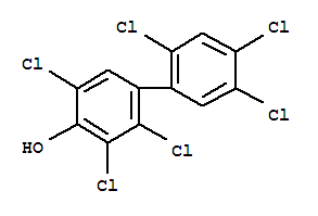 145413-90-7,2,2',3,4',5,5'-HEXACHLORO-4-BIPHENYLOL,2,2',3,4',5,5'-Hexachloro-4-biphenylol;4-Hydroxy-2,2',3,4',5,5'-hexachlorobiphenyl; 4-Hydroxy-PCB 146; 4-OH-CB 146