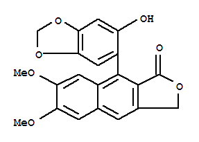 145726-39-2,Naphtho[2,3-c]furan-1(3H)-one,9-(6-hydroxy-1,3-benzodioxol-5-yl)-6,7-dimethoxy-,6'-HydroxyjusticidinB; Justicidin H